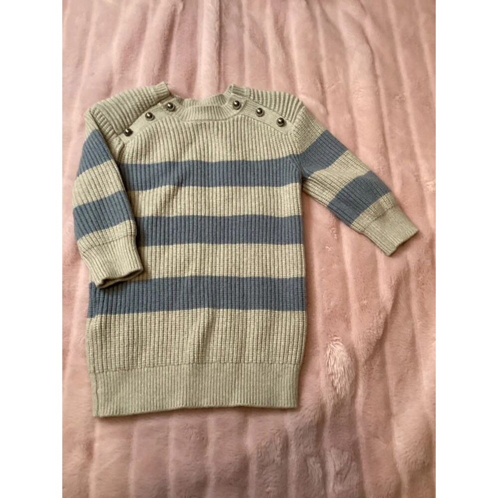 Mayoral Striped Knit Sweater Dress sz 2